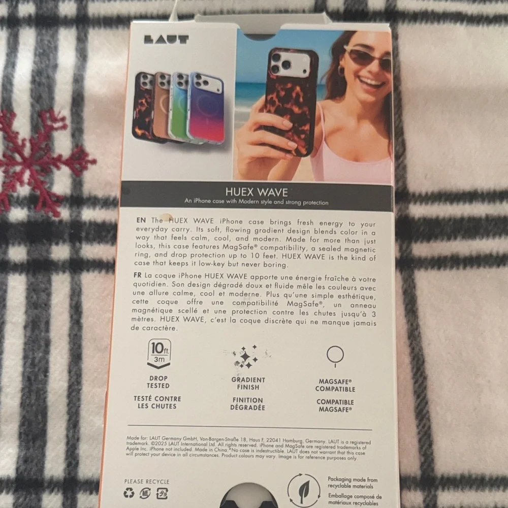 HUE Wave iPhone Case - Black and Brown - Picture 2 of 4